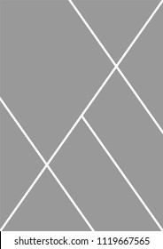 Templates collage frames. Composition for photos or illustrations. Photo collage design template. Vector illustration.