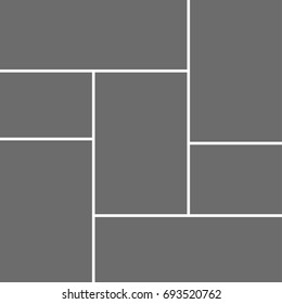 Templates collage frames for photo or illustration. Vector