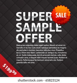 Templates design poster