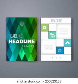 Templates. Design Set of Web, Mail, Brochures. Mobile, Technology, and Infographic Concept. Modern flat and line icons. SaaS, web app design template. Mobile interface. UI template. Web UI app design.