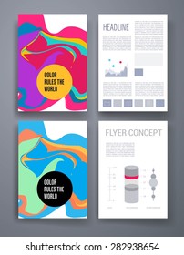 Templates. Design Set of Web, Mail, Brochures. Mobile, Technology, and Infographic Concept. Modern flat and line icons. SaaS, web app design template. Mobile interface. UI template. Web UI app design.