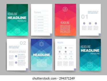 Business Letterhead Letterhead Template Various Colors Stock Vector ...