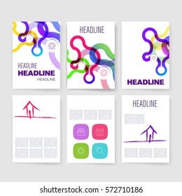 Templates. Design Set of Web, Mail, Brochures. Mobile, Technology, and Infographic Concept. web app design. Web UI app.