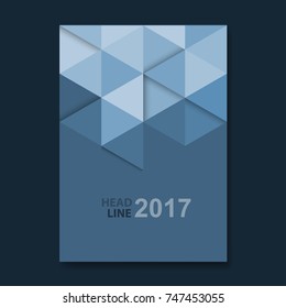 Templates. Design Set of Web Mail Brochures.