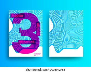 Templates designs with abstract background and trendy vibrant colors. Abstract vector background. Design for brochures, posters, covers, banners. Template with futuristic design.
