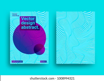 Templates designs with abstract background and trendy vibrant colors. Abstract vector background. Design for brochures, posters, covers, banners. Template with futuristic design.