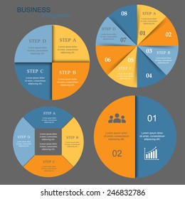 Templates for diagram, graph, presentation and chart.