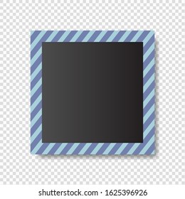 Templates frames photos parts, picture or illustration. Vector frames. Moodboard. Poster frame mockup memphis style.