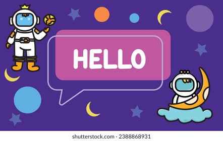 templates for general needs astronaut and space characters
