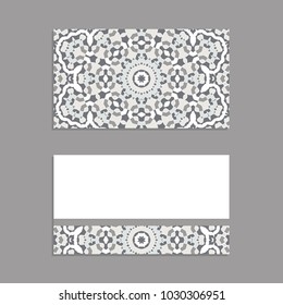 Templates for greeting, business cards, brochures, covers. Oriental pattern. Mandala. Invitation, save the date, RSVP. Greco Roman, Arabic, Islamic, moroccan, asian, turkish, indian, african motif.