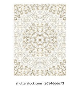 Templates for greeting and business cards, brochures, covers with floral motifs. Oriental lace pattern. Mandala. Wedding invitation, save the date,RSVP. Arabic, Islamic, asian, indian, african motifs.