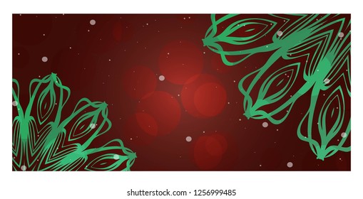 Templates For Greeting And Business Cards. Vector Illustration. Oriental Pattern With. Mandala. Wedding Invitation.