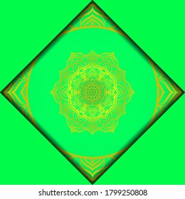 Templates for Greeting and Business cards. Vector Illustration. Oriental Pattern with. Mandala. Wedding invitation.
