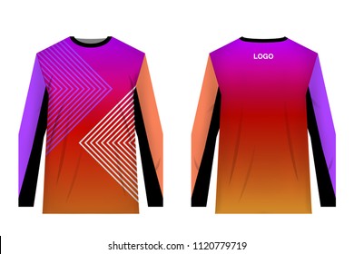 Templates jersey for mountain biking  Jersey for motocross  extreme cycling  downhill  Sublimation print  Sportswear design  Design for competition  team wearing 