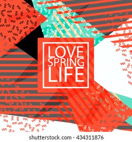 Templates. LOVE SPRING LIFE Design Set of Web, Mail, Brochures. Mobile, Technology, and Infographic Concept. SaaS, web app design template. Mobile interface. UI template. Web UI app design.