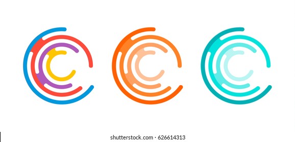 Templates maze circular chart color infographics step by step in a series of labyrinth. Element of graph, diagram with 4 options - parts, processes. Vector business template for presentation