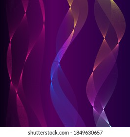 Templates for multipurpose presentation. Easy editable vector EPS10 layout. Design brochure advertising, blurred effect on purple blue background event party flyer, business card, web site element