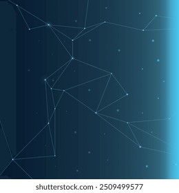 Templates on the theme of artificial intelligence. Background vector illustration