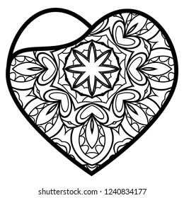 Templates Of Openwork Decorative Hearts For Laser Or Plotter Cutting. Vector Illustration. Wedding Invitation