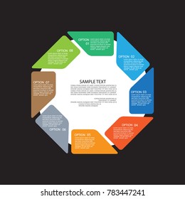 Templates for presentation, business concept with steps or processes