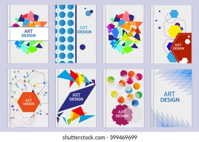 Templates. Set of Flyer, Brochure Design Templates.