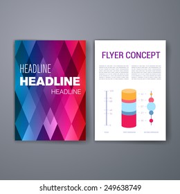 Templates. Set of Web, Mail, Brochure Design Templates. Mobile Technologies, Applications and Infographic Concept. Modern flat design icons for mobile or smartphone