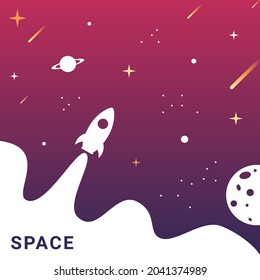templates with a space theme are perfect for your designs that are different from the others. If you like it, you can download and edit as many items as you want.