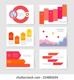 Templates. Vector flyer, brochure, magazine cover template can use for print and marketing. Applications and Infographic Concept. Modern flat design icons for mobile or smartphone. 