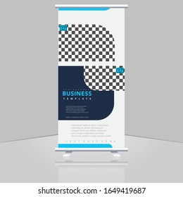 Templates of vector white and black roll-up banners on the theme of sport and sports nutrition, with a place for photos.Business Flag of Convenience, Layout BackgroundAdvertising Brochure Flyer Templa