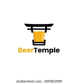 Logo de Templo y cerveza, perfecto para el bar