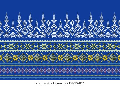 Geometría del templo – Patrón textil ceremonial sin costuras