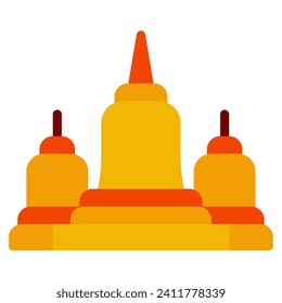 Temple Icon Illustration for web, app, infographic, etc