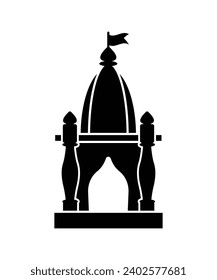 temple icon, vector best flat icon.