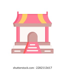 temple icon for your website design, logo, app, UI.