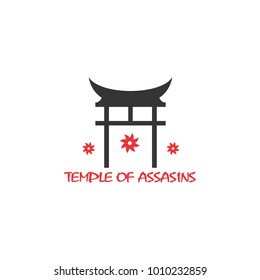 Temple Logo Design Vector