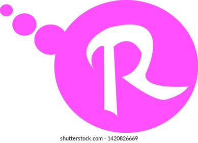 temple logo letter R which is very simple