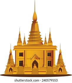Temple in Thailand 