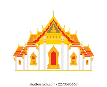 Temple of Thailand for buddhist