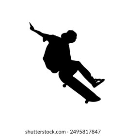 Templet design of skateboard logo and t-shirt