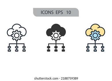 símbolos de referencia temporal elementos vectoriales para web infográfica