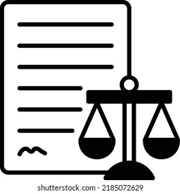 temporary restraining order stock illustration, Court order Concept, Judgemental Decision Vector Icon Design, Verdicts Paper Sign, Lawyer and Legal system Symbol,