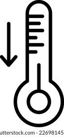 Vektorsymbol-Design mit niedriger Linie