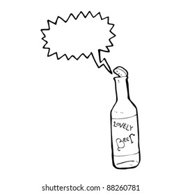 tempting beer cartoon