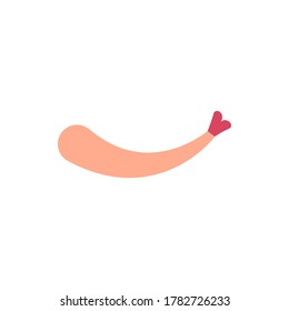 tempura icon vector illustration flat style. food icon set.