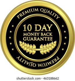 Ten Day Money Back Guarantee