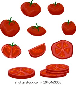 Ten delicious tomatoes