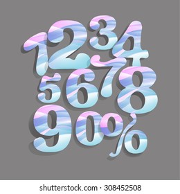 up to ten digits. one, two, three, four, five, six, seven, eight, nine, ten, zero percent