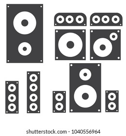 
Ten format Speaker Icons