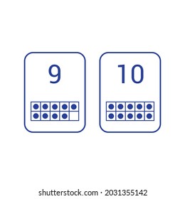 Ten Frame Counting For 1st Grade