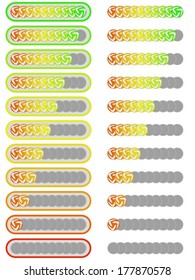 Ten level football player rating system